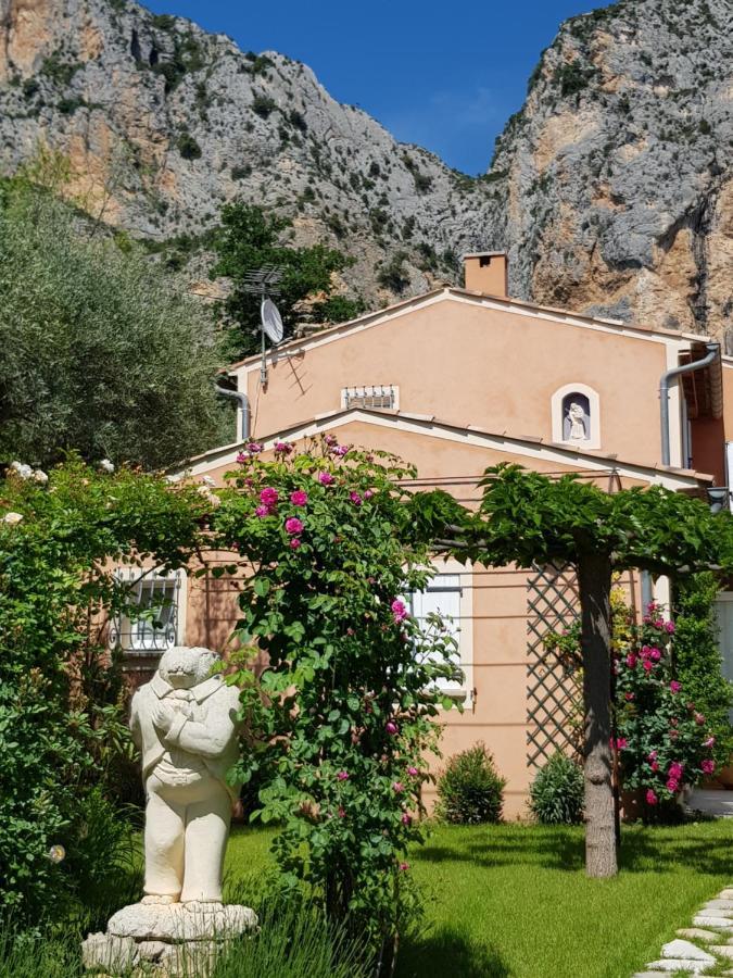 Bed and Breakfast Bastide Des Oliviers Moustiers-Sainte-Marie Exteriér fotografie